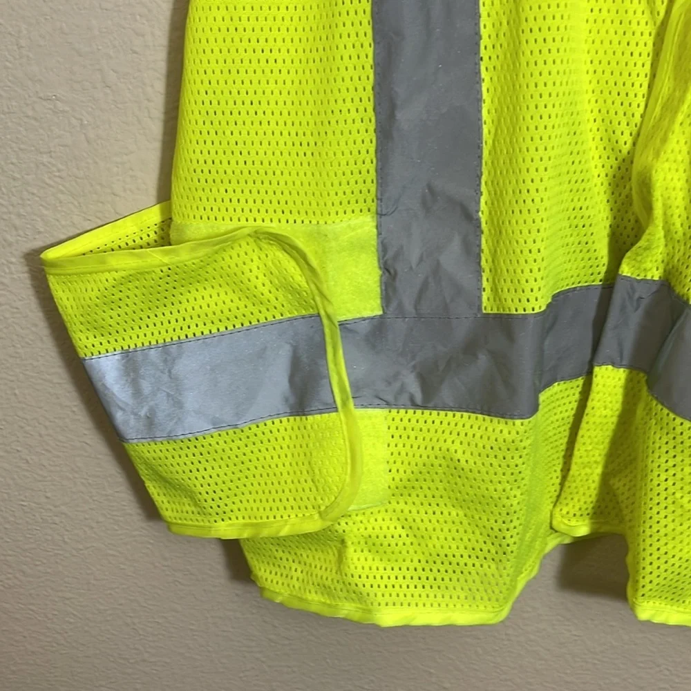 High-Visibility Safety Vest with Reflective Stripes